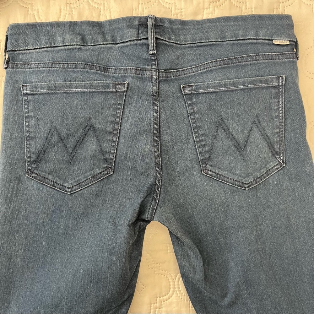MOTHER The Looker High-Rise Skinny Jeans Untouched Wash Size 30 - Picture 15 of 17
